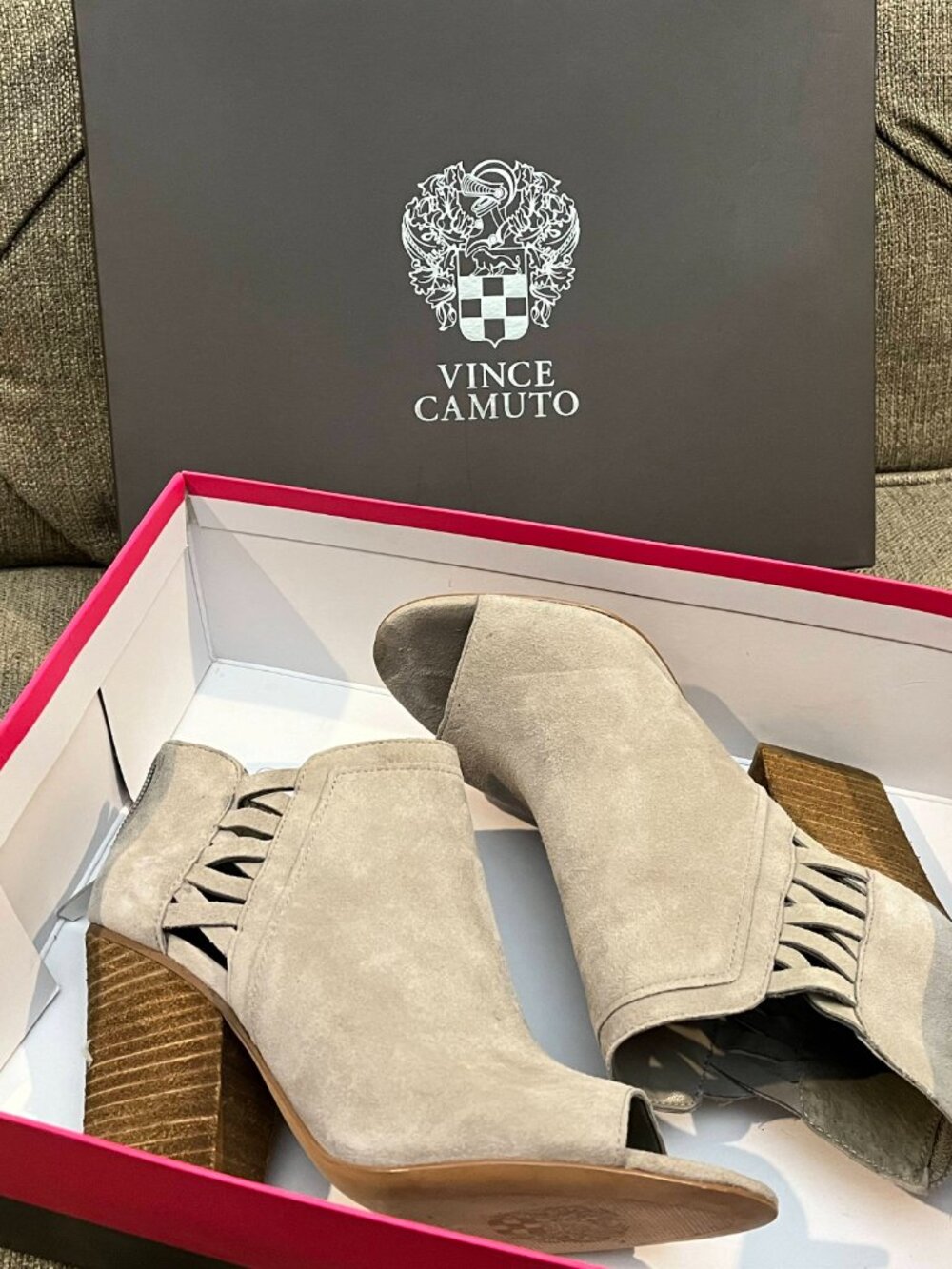 Vince Camuto - KASSA LE - Open Toe Booties